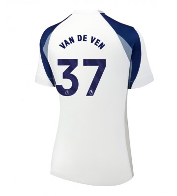 Tottenham Hotspur Micky van de Ven #37 Hjemmebanetrøje Dame 2025-26 Kortærmet